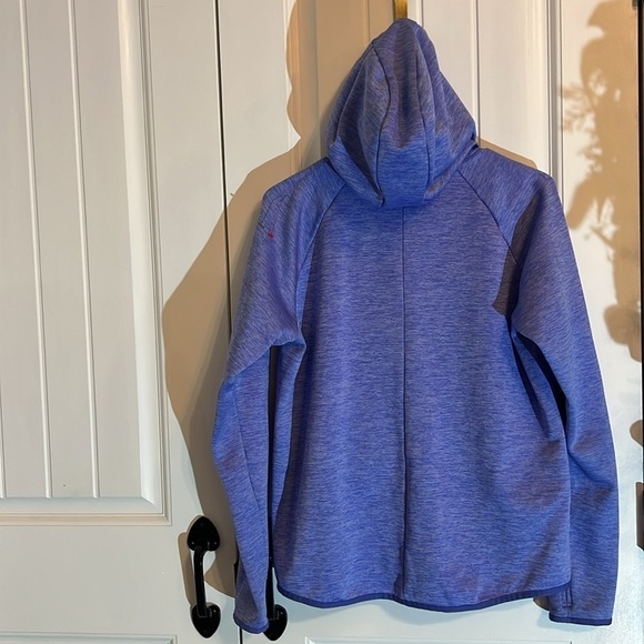 UNDER ARMOUR STORM Women’s Cold Gear High Neck Vibrant Blue MD/M Zip Up Hoodie - Picture 7 of 13